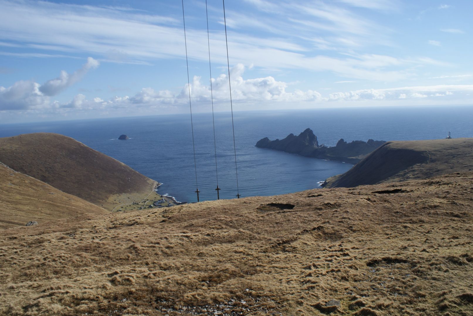 View of bay from top of St Kilda